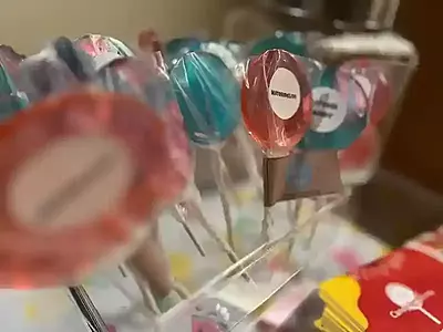 Watermelon Flavored Lollipop