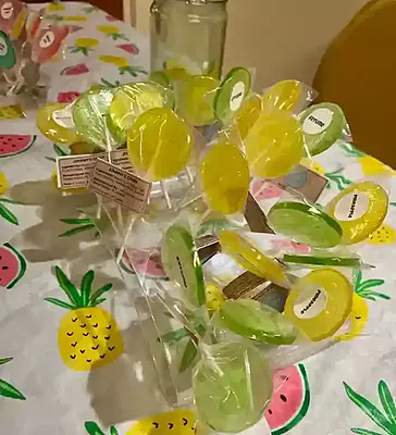 Pineapple Flavored Lollipop