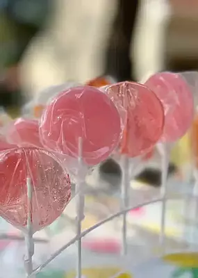Bubble Gum Flavored Lollipop