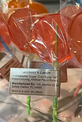 Cherry Flavored Lollipop